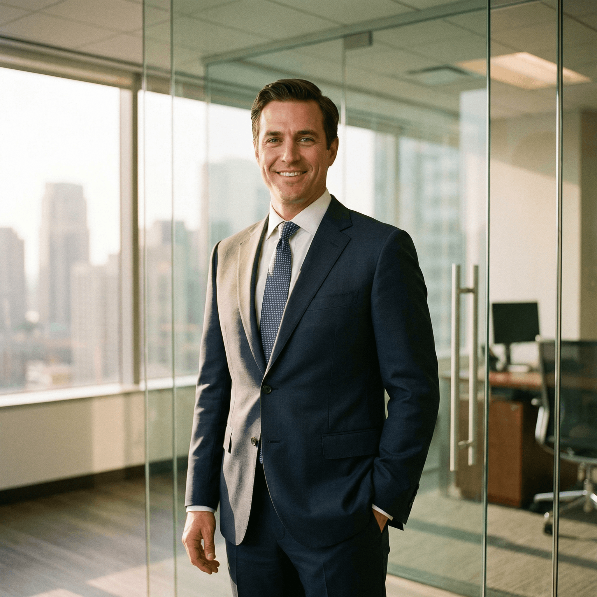 CEO and founder portrait